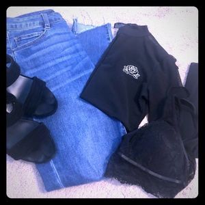 Mesh Long sleeve top